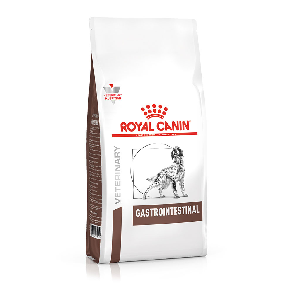 2x15kg Royal Canin Veterinary Gastrointestinal száraz kutyatáp - Kisállat kiegészítők webáruház - állateledelek