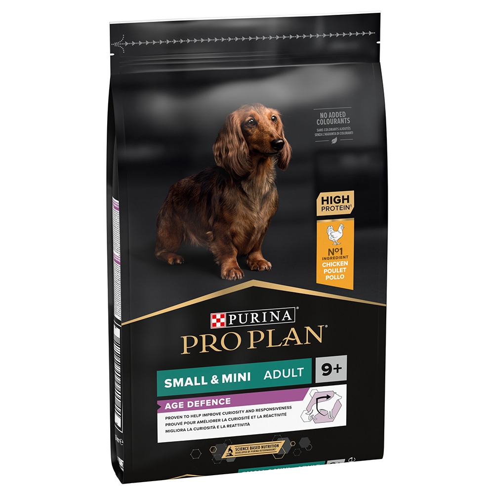 2x7kg PURINA PRO PLAN Small & Mini Adult 9+ Age Defence száraz kutyatáp - Kisállat kiegészítők webáruház - állateledelek