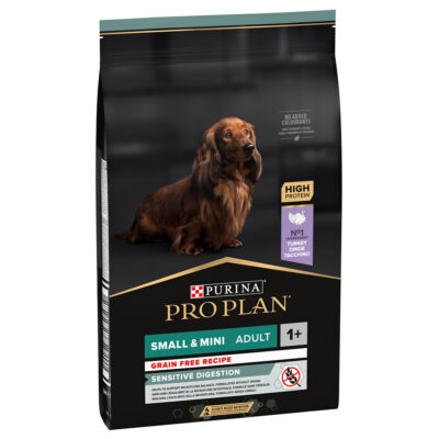 2x7kg PURINA PRO PLAN Small & Mini Adult Sensitive Digestion gabonamentes száraz kutyatáp - Kisállat kiegészítők webáruház - állateledelek