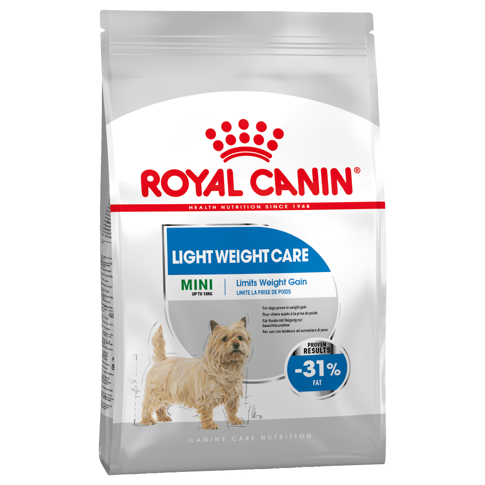 2x8kg Royal Canin Mini Light Weight Care száraz kutyatáp - Kisállat kiegészítők webáruház - állateledelek