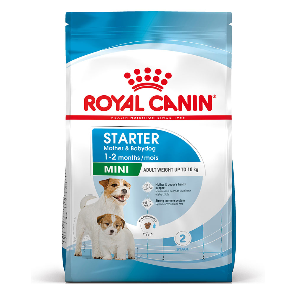 2x8kg Royal Canin Size Mini Starter Mother&Babydog száraz kutyatáp - Kisállat kiegészítők webáruház - állateledelek