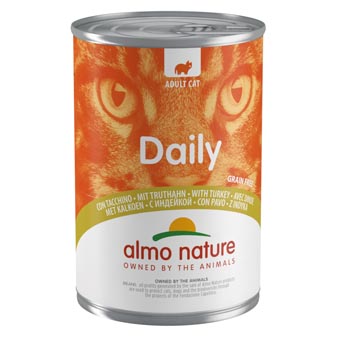 Almo Nature Daily Menu gazdaságos csomag 24 x 400 g - Pulyka - Kisállat kiegészítők webáruház - állateledelek