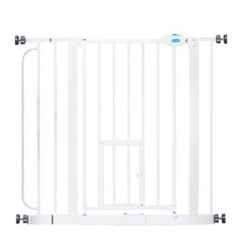 Carlson Pet Gate zárórács macskaajtóval - M 76