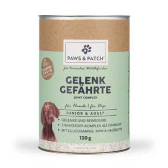 Gazdaságos csomag: 2x 120g PAWS & PATCH Joint Companion Junior & Adult étrendkiegészítő kutyáknak - Kisállat kiegészítők webáruház - állateledelek