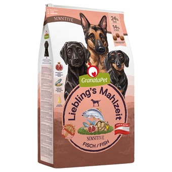 GranataPet Liebling's Mahlzeit gazdaságosan 2 x 10 kg - Adult Sensitive hal - Kisállat kiegészítők webáruház - állateledelek