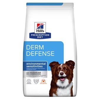 2x12kg Hill's PD Canine Derm Defense száraz kutyatáp - Kisállat kiegészítők webáruház - állateledelek