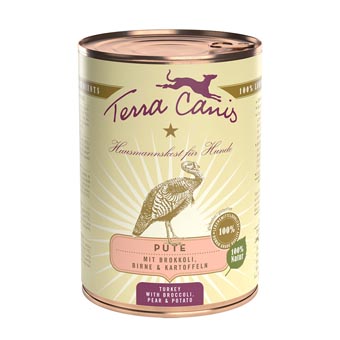 Terra Canis Classic gazdaságos csomag 12 x 400 g  - Pulyka