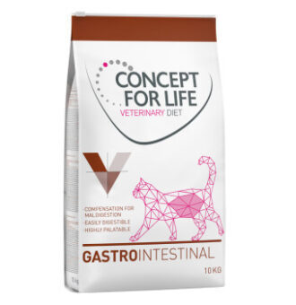 2x10kg Concept for Life Veterinary Diet Gastro Intestinal száraz macskatáp - Kisállat kiegészítők webáruház - állateledelek