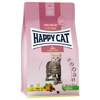 2x10kg Happy Cat Young Junior szárnyas száraz macskatáp - Kisállat kiegészítők webáruház - állateledelek