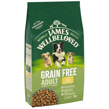 2x10kg James Wellbeloved Grain Free Adult Dog Hypoallergenic bárány & zöldség száraz kutyatáp - Kisállat kiegészítők webáruház - állateledelek