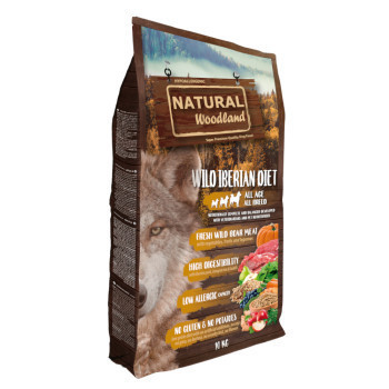 2x10kg Natural Woodland Wild Iberian száraz kutyatáp - Kisállat kiegészítők webáruház - állateledelek