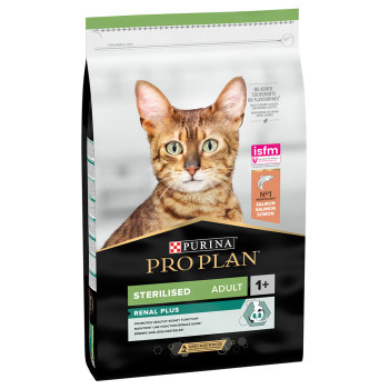 2x10kg PURINA PRO PLAN száraz  macskatáp-Sterilised lazac - Kisállat kiegészítők webáruház - állateledelek