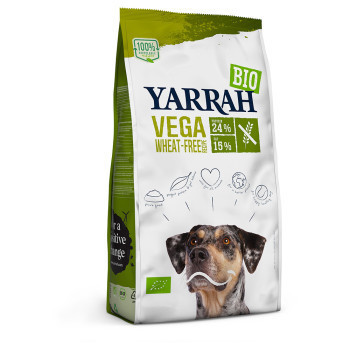 2x10kg Yarrah Organic Vega búzamentes száraz kutyatáp - Kisállat kiegészítők webáruház - állateledelek