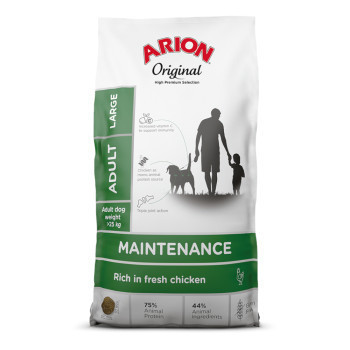 2x12kg Arion Original Maintenance Large Breed csirke száraz kutyatáp - Kisállat kiegészítők webáruház - állateledelek