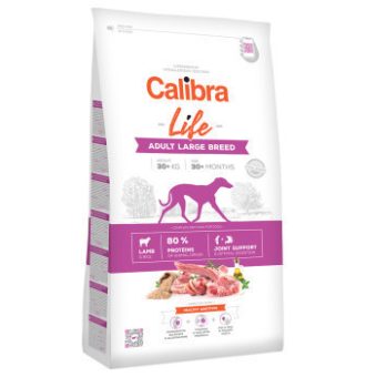 2x12kg Calibra Life Adult Large Breed bárány száraz kutyatáp - Kisállat kiegészítők webáruház - állateledelek