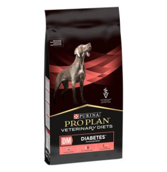 2x12kg PURINA PRO PLAN Veterinary Diets DM Diabetes száraz kutyatáp - Kisállat kiegészítők webáruház - állateledelek