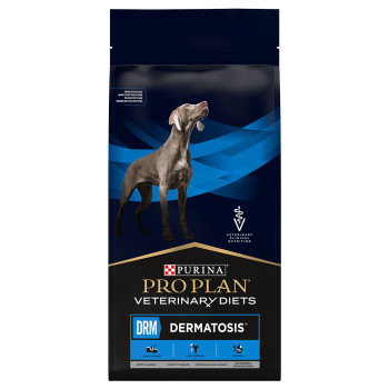 2x12kg PURINA PRO PLAN Veterinary Diets DRM Dermatosis száraz kutyatáp - Kisállat kiegészítők webáruház - állateledelek