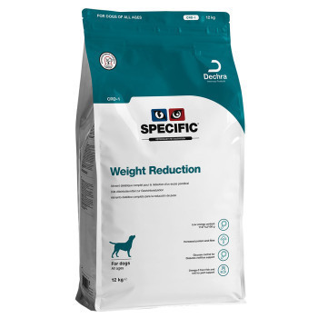 2x12kg Specific Veterinary Weight Reduction száraz kutyatáp - Kisállat kiegészítők webáruház - állateledelek