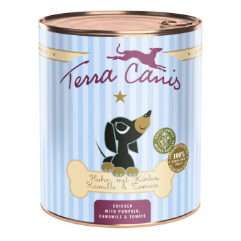 12x800g Terra Canis Puppy Menue csirke