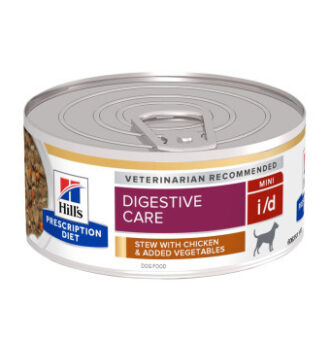 48x156g Hill's Prescription Diet i/d Digestive Care csirke nedves kutyatáp - Kisállat kiegészítők webáruház - állateledelek