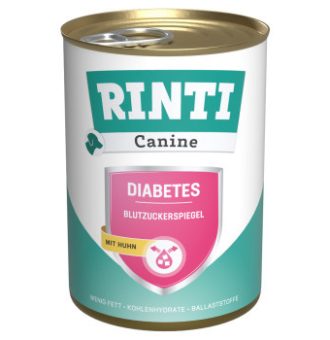 24x400g Rinti Dog Diabetes nedves kutyatáp - Kisállat kiegészítők webáruház - állateledelek