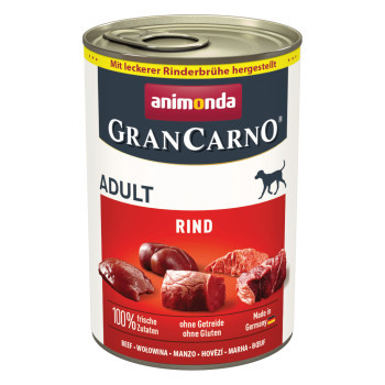 24x400g animonda GranCarno Original Adult Marha nedves kutyatáp - Kisállat kiegészítők webáruház - állateledelek