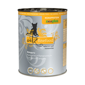 24x400g catz finefood Monoprotein zooplus kenguru nedves macskatáp - Kisállat kiegészítők webáruház - állateledelek