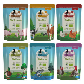 24x85g Mix I (6 fajta) catz finefood bio nedves macskaeledel (6 fajta) - Kisállat kiegészítők webáruház - állateledelek