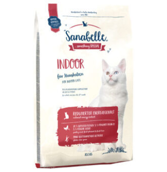 2x10kg Sanabelle Indoor száraz macskatáp - Kisállat kiegészítők webáruház - állateledelek