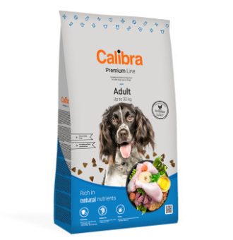 2x12kg Calibra Dog Premium Line Adult csirke száraz kutyatáp - Kisállat kiegészítők webáruház - állateledelek