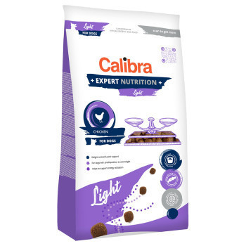 12kg Calibra Expert Nutrition Light csirke száraz kutyatáp - Kisállat kiegészítők webáruház - állateledelek