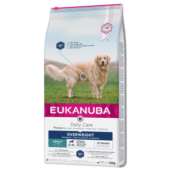 2x12kg Eukanuba Daily Care Overweight Adult száraz kutyatáp - Kisállat kiegészítők webáruház - állateledelek