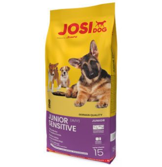 2x15kg JosiDog Junior Sensitive száraz kutyatáp kutyatáp - Kisállat kiegészítők webáruház - állateledelek