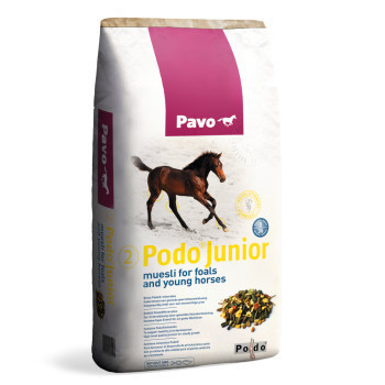 2x15kg Pavo Podo Junior lótáp - Kisállat kiegészítők webáruház - állateledelek