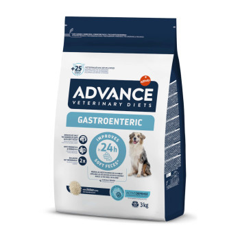 2x3kg Advance Veterinary Diets Gastroenteric száraz kutyatáp - Kisállat kiegészítők webáruház - állateledelek