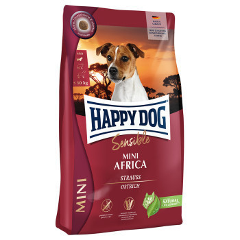 2x4kg Happy Dog Supreme Mini Africa száraz kutyatáp - Kisállat kiegészítők webáruház - állateledelek