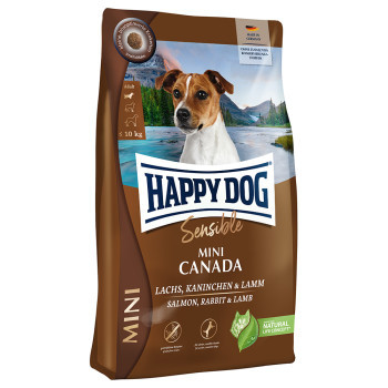 2x4kg Happy Dog Supreme Mini Canada száraz kutyatáp - Kisállat kiegészítők webáruház - állateledelek