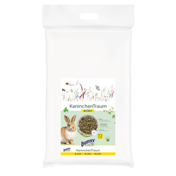 2x4kg bunny RabbitDream BASIC eledel nyulaknak - Kisállat kiegészítők webáruház - állateledelek