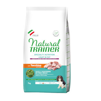 2x7kg Natural Trainer Ideal Weight Small & Toy száraz kutyatáp - Kisállat kiegészítők webáruház - állateledelek