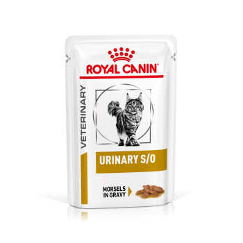 48x85g Royal Canin Veterinary Feline Urinary S/O szószban nedves macskatáp - Kisállat kiegészítők webáruház - állateledelek