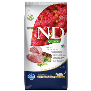 2x5kg Farmina N&D Adult Quinoa Weight Management bárány