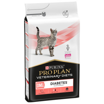 2x5kg PURINA PRO PLAN Veterinary Diets Feline DM ST/OX - Diabetes Management száraz macskatáp - Kisállat kiegészítők webáruház - állateledelek