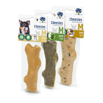 6x3x50g Blue Tree Cheesies kutyasnack Mix csomag M méret - Kisállat kiegészítők webáruház - állateledelek