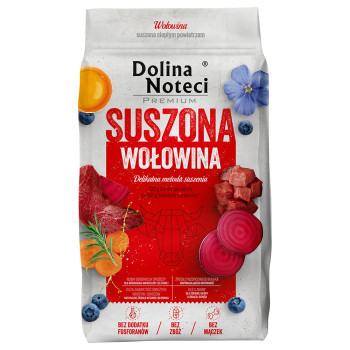 2x9kg Dolina Noteci Premium marha száraz kutyatáp - Kisállat kiegészítők webáruház - állateledelek