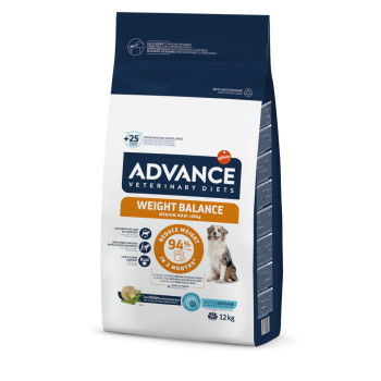 Advance Veterinary Diets Weight Balance Medium/Maxi - 12 kg - Kisállat kiegészítők webáruház - állateledelek