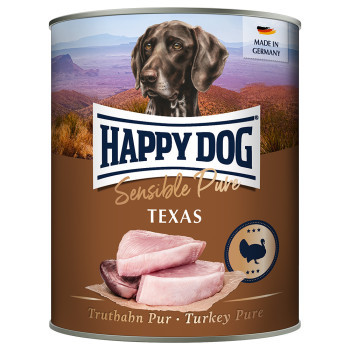 Happy Dog Pur gazdaságos csomag 24 x 800 g - Pulyka - Kisállat kiegészítők webáruház - állateledelek