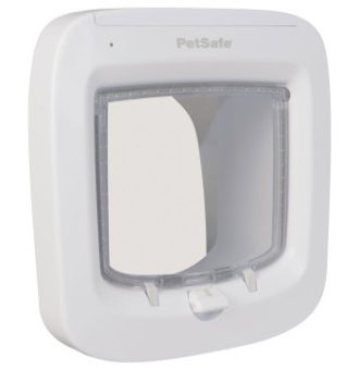 PetSafe mikrochipes macskaajtó fehér - Kisállat kiegészítők webáruház - állateledelek