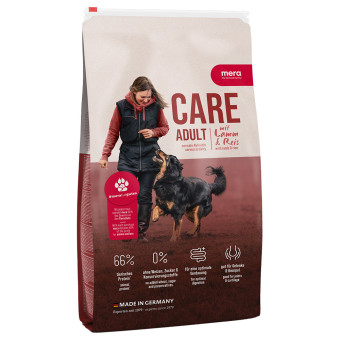 2x10kg mera Care Adult bárány és rizs száraz kutyatáp - Kisállat kiegészítők webáruház - állateledelek