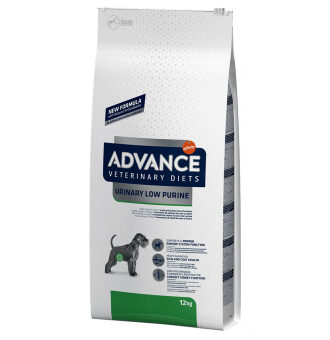 2x12kg Advance Veterinary Diets Urinary Low Purine száraz kutyatáp - Kisállat kiegészítők webáruház - állateledelek