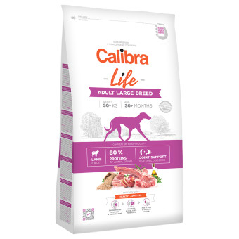 2x12kg Calibra Life Adult Large Breed bárány száraz kutyatáp - Kisállat kiegészítők webáruház - állateledelek